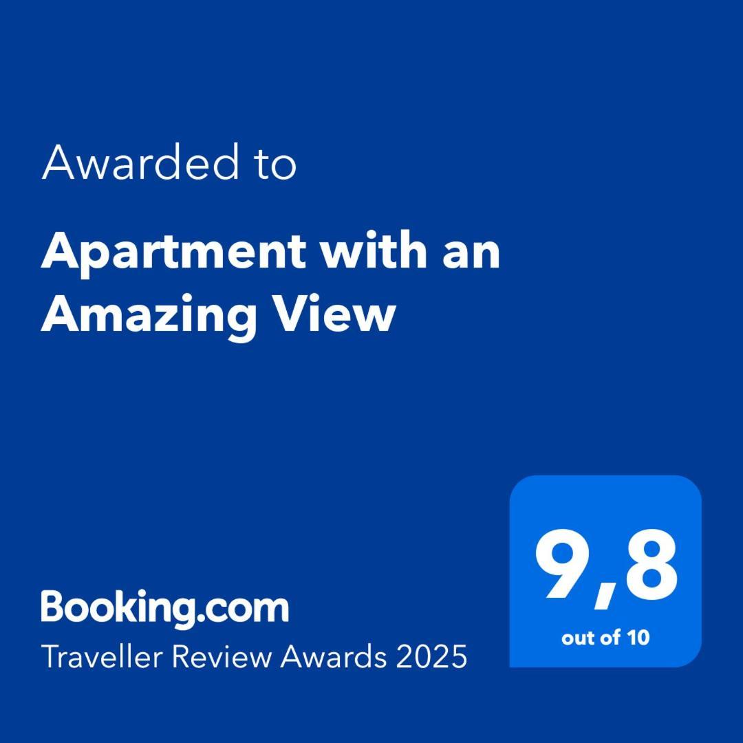 Apartment With An Amazing View Gdansk Bagian luar foto